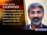 RBI grants bank licences to IDFC, Bandhan Financial