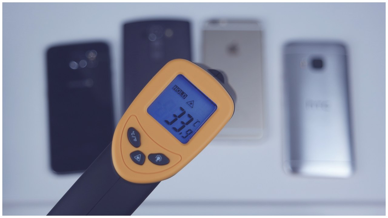 Hitzetest: Galaxy S6, LG G4, HTC One M9, iPhone 6