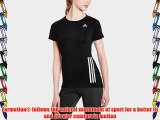 adidas Supernova Women's T-Shirt black black Size:FR : XS (Taille Fabricant : XS)