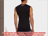 Adidas Men's Tech Fit Base Sleeveless Shirt - Black/Black Large