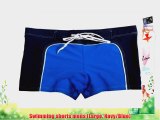 Swimming shorts mens (Large Navy/Blue)