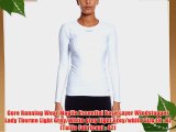 Gore Running Wear Maglia Essential Base Layer Windstopper Lady Thermo Light Grey/White grey