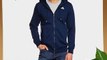 Adidas Men's Essentials Mid Full Zip Hoodie Jacket - Collegiate Navy/White Medium