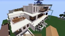 Minecraft  Modern Luxury Redstone House review   Smart House   1 8