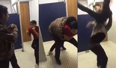 Boksörü Kafa Üstü Yere Çaktı