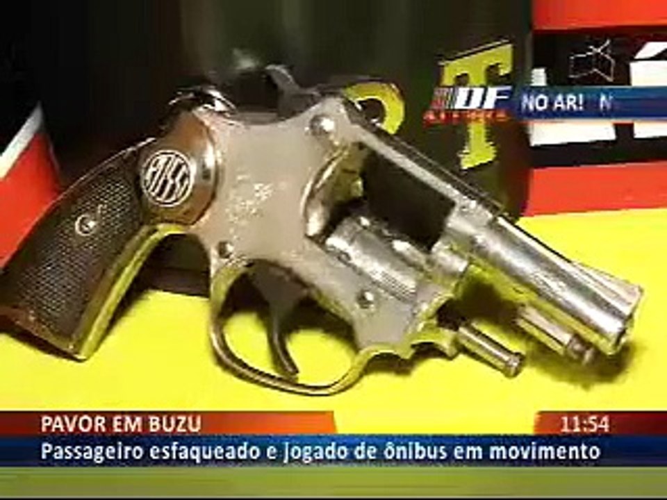Pavor em ônibus