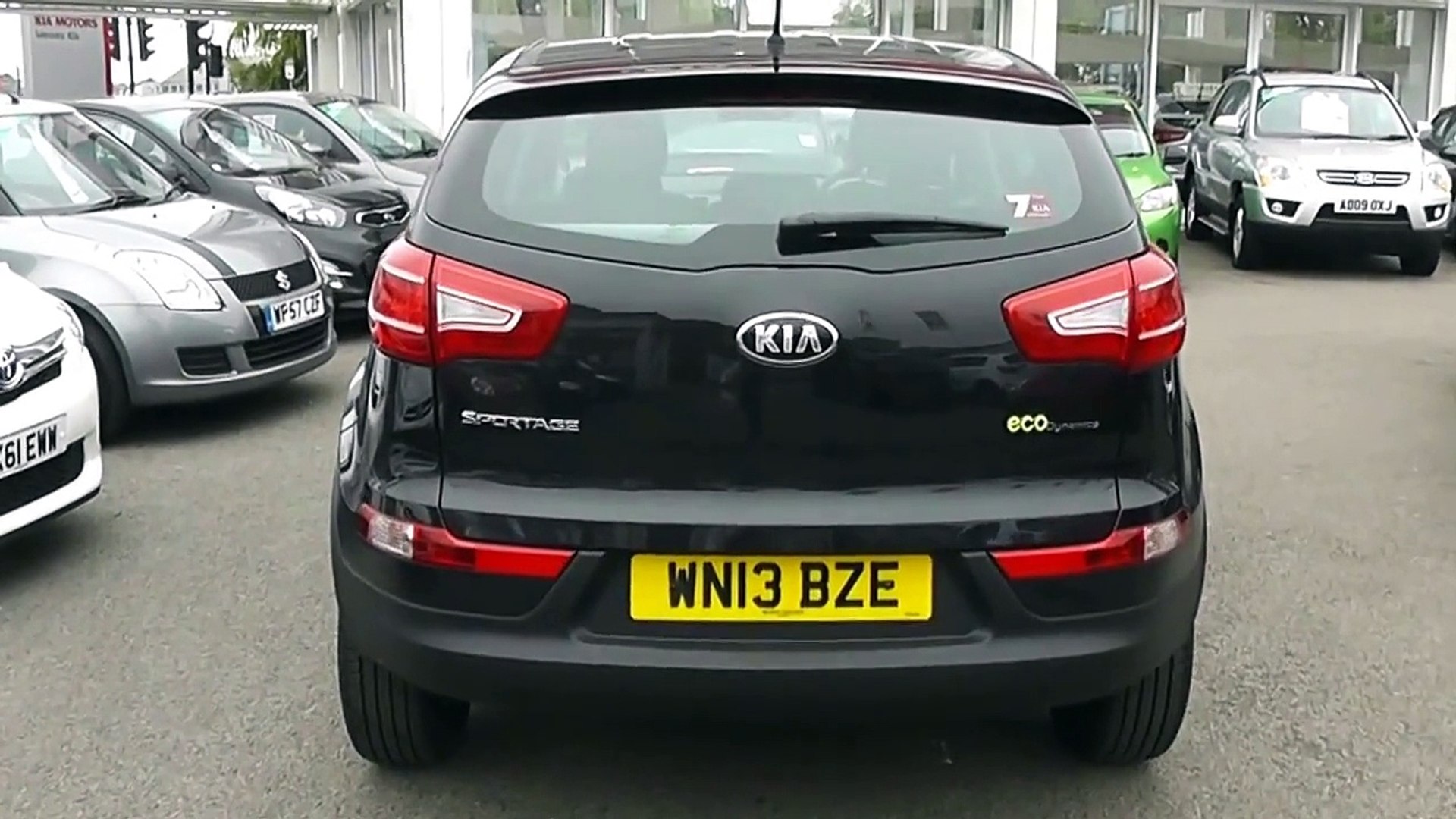 Used Car Kia Sportage 1 Eco Phantom Black Wn13bze Wessex