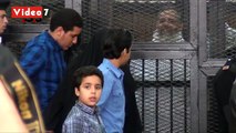 بالفيديو.. حازم أبو إسماعيل يتحدث لزوجته وأولاده من خلف القضبان