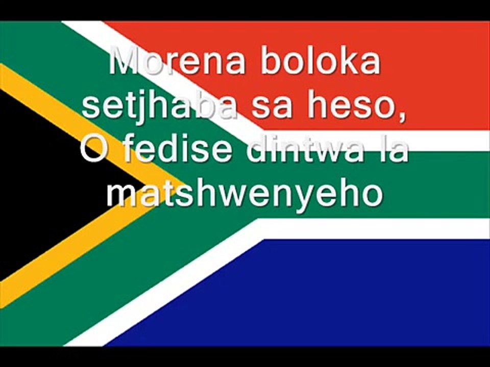Hymne nationale de l'Afrique du Sud