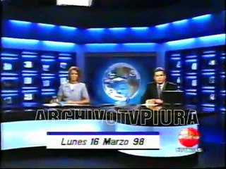 PIURA - CAIDA DEL PUENTE BOLOGNESI - Marzo 1998