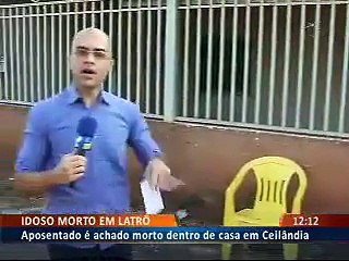 Idoso morto em latrocínio