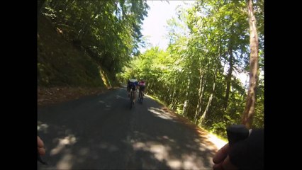 Descente à vélo en Ardèche