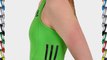 adidas Performance Womens Adizero Running Crop Top - Green - 12