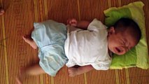 Baby 2 months old cry like dancing flamenco:))