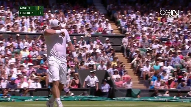 Federer vs Groth | Highlights | Wimbledon 2015