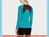 Ronhill Women's Aspiration Long Sleeve T-Shirt - Teal/Grape Size 8