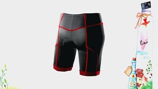 2XU LADIES Comp Tri Short in Black/Red Light WT2331