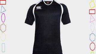 Canterbury Boy's Challenge Rugby Jersey Black- Size 10