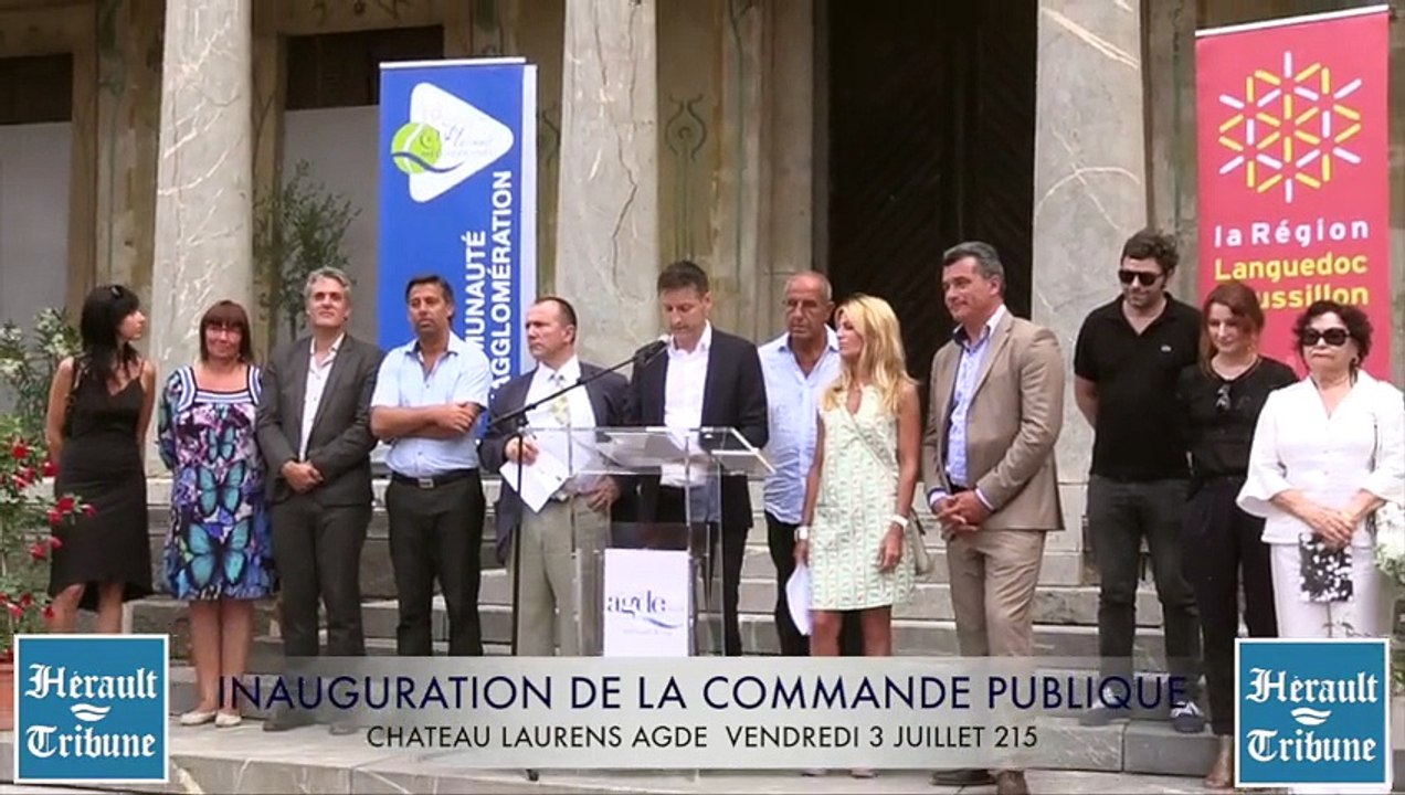 AGDE - 2015 - CHATEAU LAURENS - La Villa Laurens, à la rencontre des arts .. et de son public ..