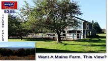 Maine Farm For Sale, Real Estate Listing In Island Falls ME #8388
