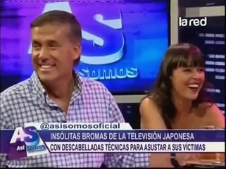 Insólitas bromas en la televisión japonesa