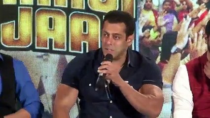 Watch - Salman Embarasses a Reporter - Bajrangi Bhaijaan Eid Song Launch