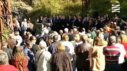 CENTERANIO DE LA PERFORACIÓN DEL TÚNEL DEL CANFRANC