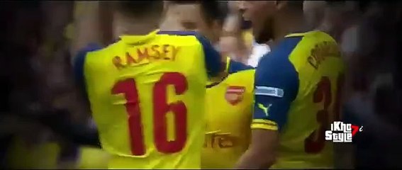 Alexis Sanchez Amazing Goal - Arsenal vs Aston Villa 3-0 (FA Cup Final 2015)