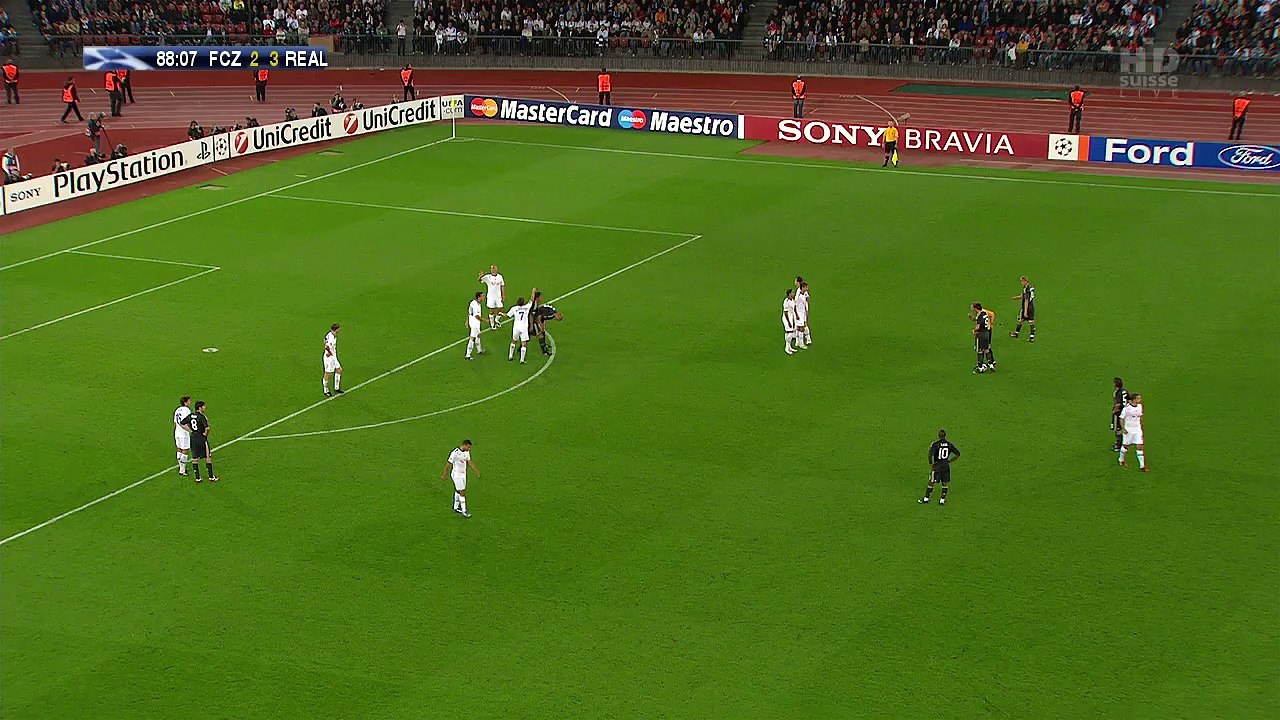 Cristiano Ronaldo second goal vs FC Zürich 15/09/2009 HD 720p by mzztter08