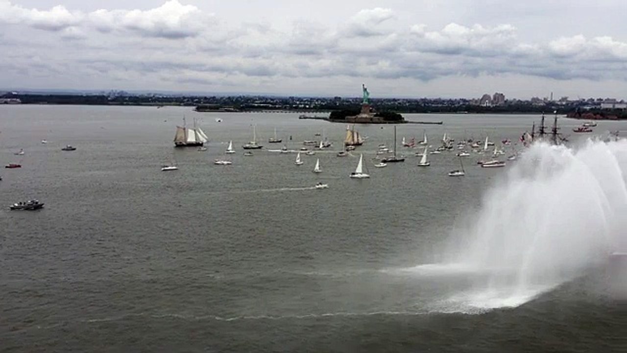 L'Hermione invitée d'honneur de la parade navale du 4 juillet à New-York (1)