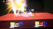 Super Smash Bros Wii U Amiibo fight: Sunny Vs Sparky