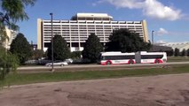 New Buses at Walt Disney World - Articulated Buses, New Buses, Old Buses