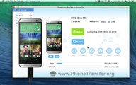 On Mac, How to Backup and Restore HTC One M8 (Eye) SMS Text Messages?