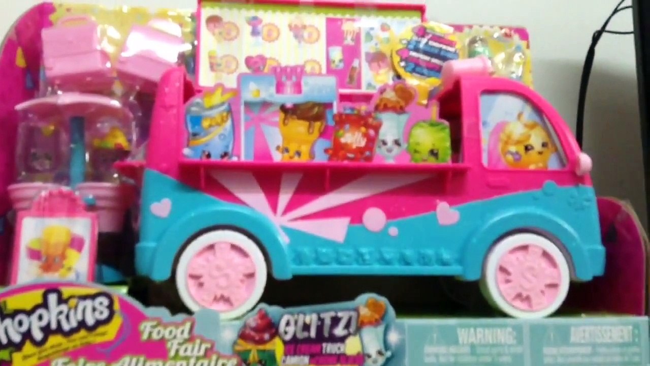 Shopkins glitz ice cream truck review