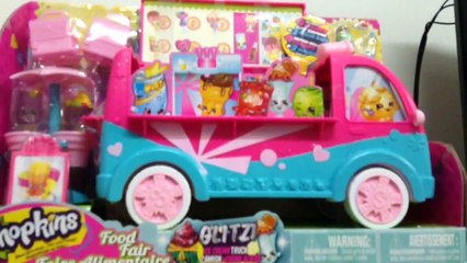 Shopkins glitz ice cream truck review