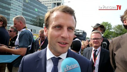 Emmanuel Macron : «Pinot peut gagner le Tour, mais Quintana est le favori»