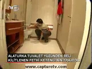 Tuvalette Kilitlenen Adam :D - (Şahan Gökbakar)
