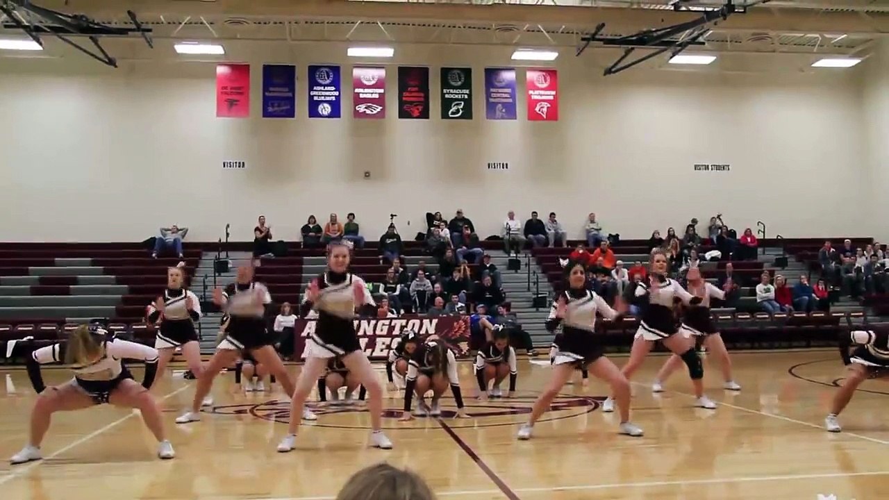 Arlington High School cheer and dance state routines
