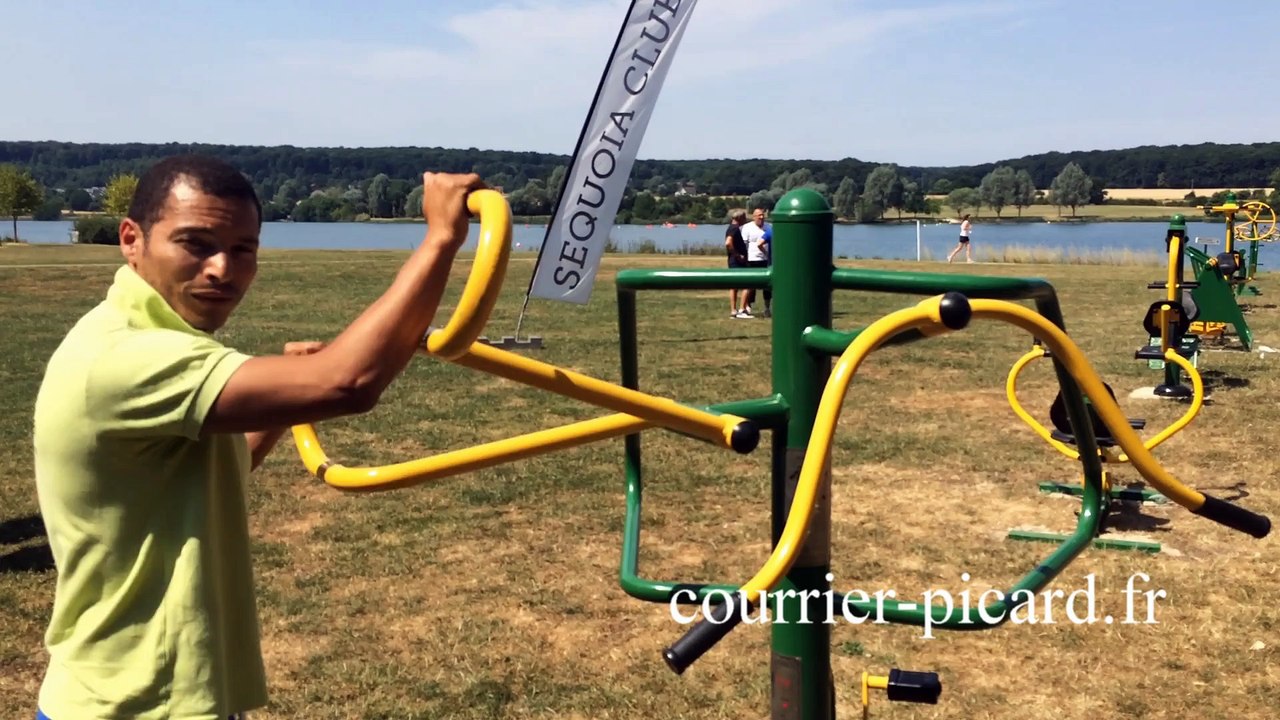 Beauvais : inauguration du parcours de santé au plan d'eau du Canada