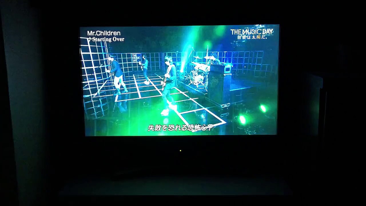 〈THE MUSIC DAY〉Mr.Children Starting Over