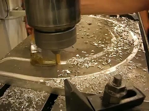CNC Milling a Curved Beam