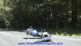 face a la mort accident moto rally