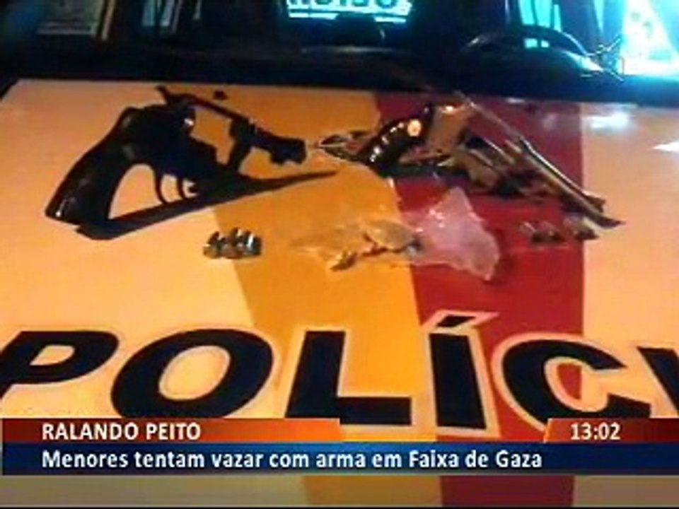 Suspeitos presos