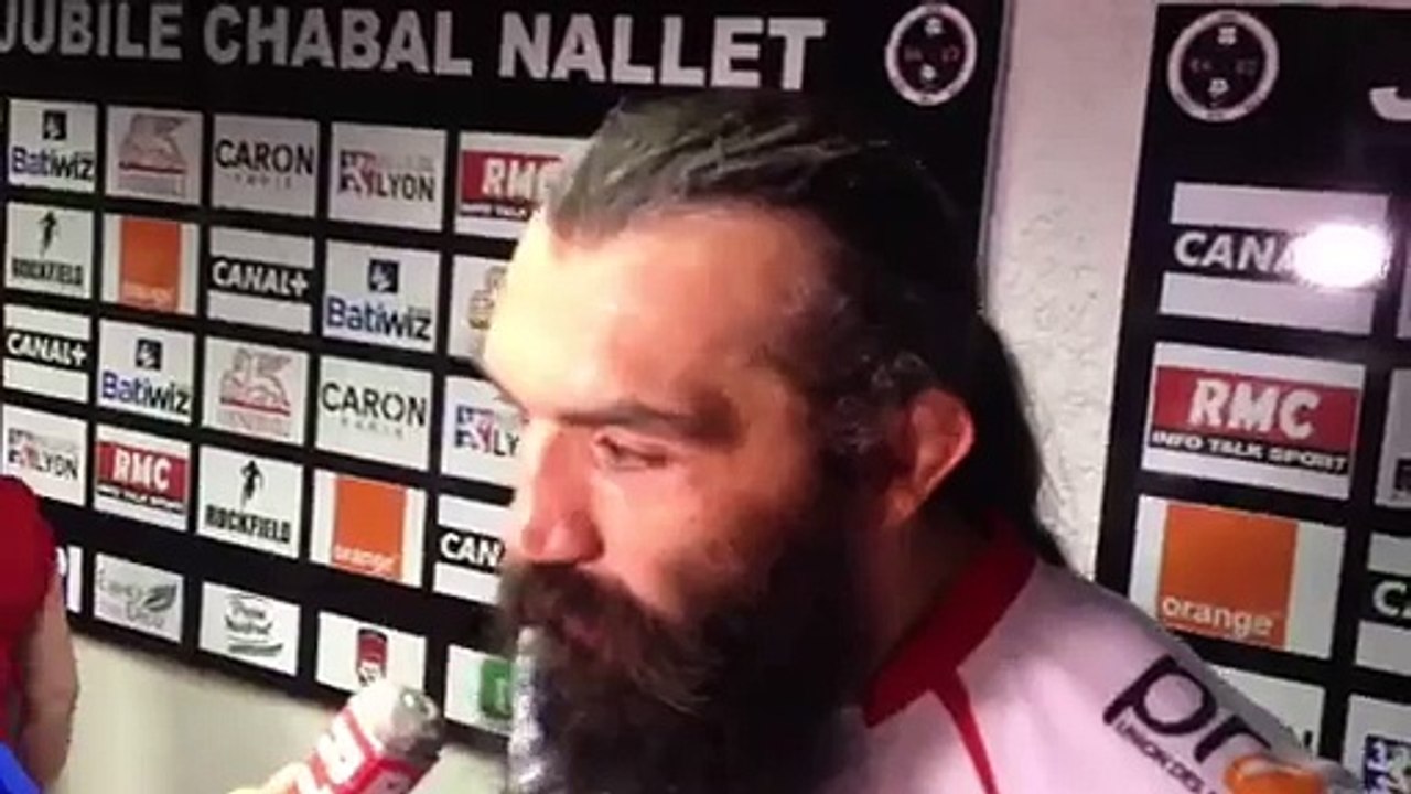Rugby : "On a pris du plaisir" (Chabal)