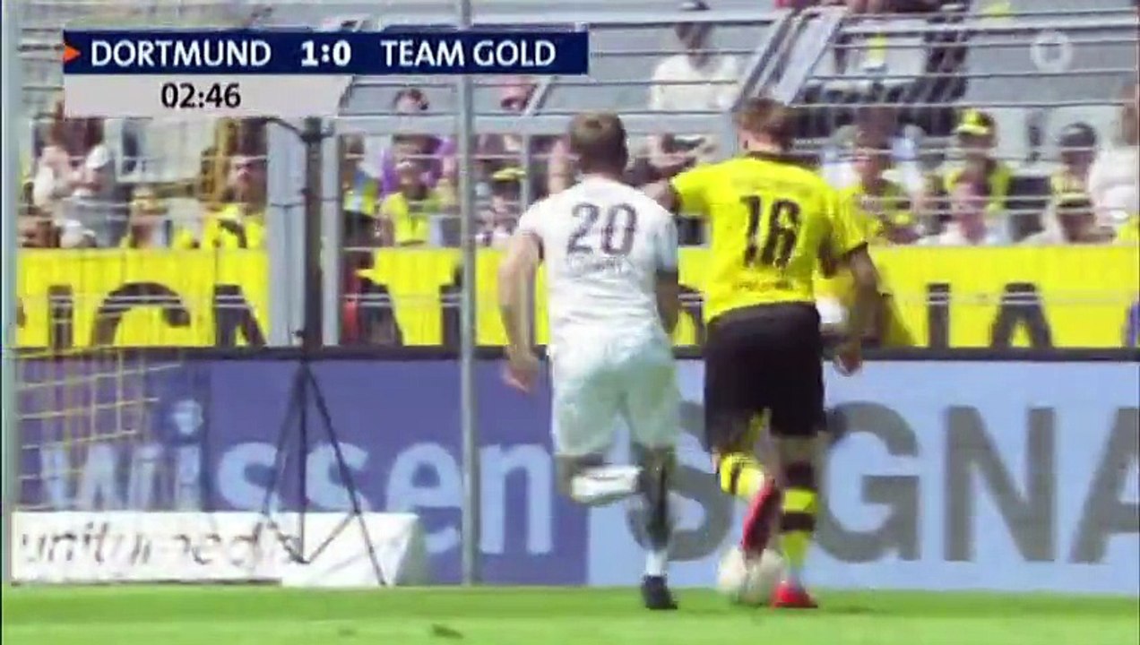 Borussia Dortmund 17-0 Team Gold ourmatch.net