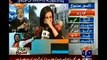 Geo News female anchor Sana Mirza crying after harassed by PTI workers