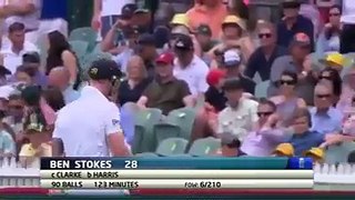 Ryan Harris's all wickets in 2013/14 Ashes series against England.