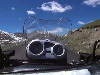 le col de restefond en BMW GS 650