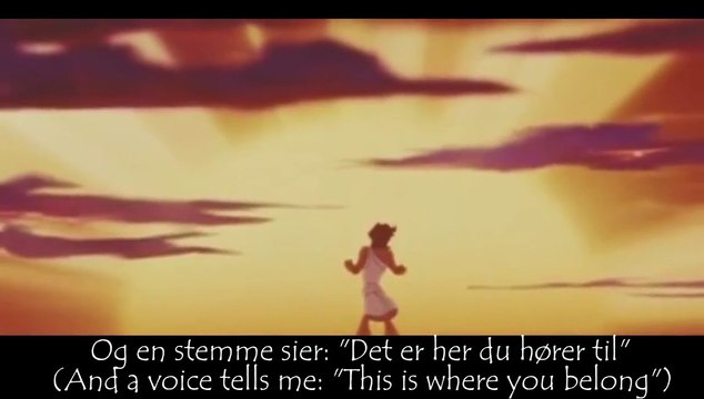 Hercules - I Can Go The Distance { Norwegian + Eng. Subtitles }
