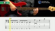 Ex042 How to Play Bass Guitar   Slap Bass Guitar Lessons for Beginners